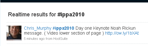 Search twitter for ippa2010